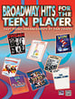 Broadway Hits for the Teen Player piano sheet music cover